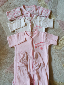 mothercare padded sleepsuit